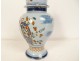 Covered pot Delft earthenware portrait William Orange princess bird 1773