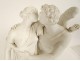 Biscuit sculpture Manufacture Nast kiss Psyche Love Cupid 19th century