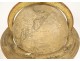 Terrestrial globe world map Lapie Lorrain Bastien Aîné Paris Bellieni XIXth