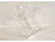 8 Saint-Louis cut crystal champagne flutes, Bristol model, 20th century