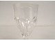 8 Saint-Louis cut crystal champagne flutes, Bristol model, 20th century