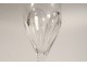 8 Saint-Louis cut crystal champagne flutes, Bristol model, 20th century