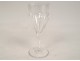 8 Saint-Louis cut crystal champagne flutes, Bristol model, 20th century