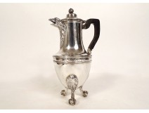 Louis XVI silver coffee pot Farmers General Paris eagle 18th century