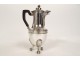 Louis XVI silver coffee pot Farmers General Paris eagle 18th century