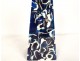 Decorative obelisk in blue resin, 20th century