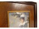 Painted miniature portrait of Elisabeth de la Guerrande Bannalec Lucot 20th century