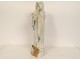 Nevers earthenware sculpture Virgin and Child Jesus Our Lady 17th century