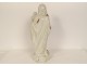 Nevers earthenware sculpture Virgin and Child Jesus Our Lady 17th century