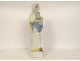 Nevers earthenware sculpture Virgin and Child Jesus Our Lady 17th century