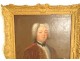 HST portrait Jan Yvicquel Lord of Grée mayor Croisic coat of arms 18th century