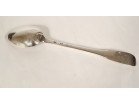 Silver pot spoon Farmers General Rennes Chastel Rouvraye Viscount 18th