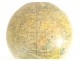 Terrestrial globe world map J. Lebègue &amp; Cie rue de Lille Paris NapIII XIXth