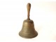 Bell, nautical captain&#39;s bell, bronze, marine anchor, 19th century