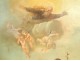 HSP painting Baptism of Christ Jesus Saint John the Baptist cherubs late 18th century