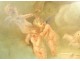 HSP painting Baptism of Christ Jesus Saint John the Baptist cherubs late 18th century