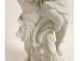 Biscuit sculpture Aeneas Anchises Ascanius Palladion after Lepautre 19th century