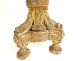 Church candlestick candelabra carved gilded wood 18th century