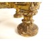 Church candlestick candelabra carved gilded wood 18th century