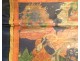 Tibetan Thangka Buddhist painting Mahakala 6 arms Dharmapala Tibet 18th