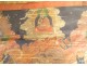 Tibetan Thangka Buddhist painting Mahakala 6 arms Dharmapala Tibet 18th