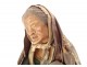 Neapolitan santon polychrome terracotta woman nativity scene sculpture 18th century