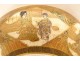 Round box porcelain Satsuma Japan characters gilding Meiji signed XIXth