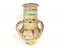 Assili Ajeddou Qolla Qallaline Tunisia Tunis earthenware wedding jug 19th century