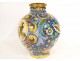 Large majolica vase soldier portraits Maestro Domenico Venice Italy XVIth