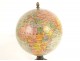 Small terrestrial globe Geographer Maison Forest 17 Rue Buci Paris late 19th century 