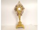 Monstrance monstrance gilded bronze bunches of grapes ears of wheat 19th century