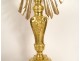 Monstrance monstrance gilded bronze bunches of grapes ears of wheat 19th century