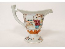 Jug ewer helmet Hanap porcelain Compagnie Indes mandarins XVIIIth