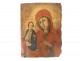 Greek Orthodox Icon HSP Virgin Child Right-handed Mother God Theotokos 19th