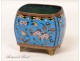 Tidy bronze cloisonne box NAPIII 19th