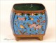 Tidy bronze cloisonne box NAPIII 19th