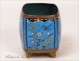 Tidy bronze cloisonne box NAPIII 19th