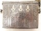 Moroccan silver Quran box Hegira 1333 flowers stars Morocco 370gr 20th century