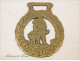 6 Horse Brasses Brass Horse Soldier England 19th Ship