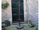 Parrot wooden umbrella, hat and coat stand, decorated with lilies, nineteenth