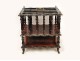 Magazine rack or partitions Rosewood and ebonized wood, Napoleon III nineteenth