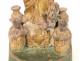 Santibelli terracotta of the Apostle Peter, together with a cock and cherubs eighteenth