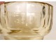 Cut crystal vase, Crystal signed &quot;Daum Nancy France&quot; twentieth