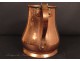 Copper milk jug 18th