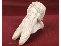 Pipe clay head Gambier Character Paris 19th Sultan