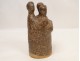 Anthropomorphic Characters sandstone sculpture Vintage Design Lodereau 20th