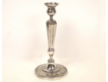 Bronze Silver Candlestick 18th Executive