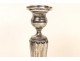 Bronze Silver Candlestick 18th Executive