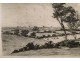 English Countryside Landscape etching 19th Collinson