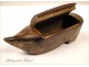 Snuff Shoe Clog Wood 19th